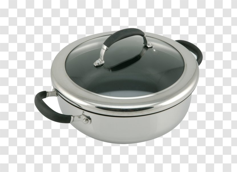Circulon Cookware Casserola Stainless Steel Frying Pan - Pot Transparent PNG