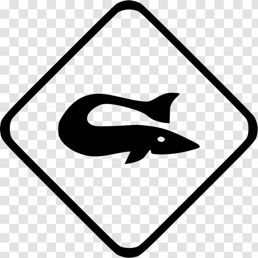 Clip Art Saltwater Fish - Sign Transparent PNG