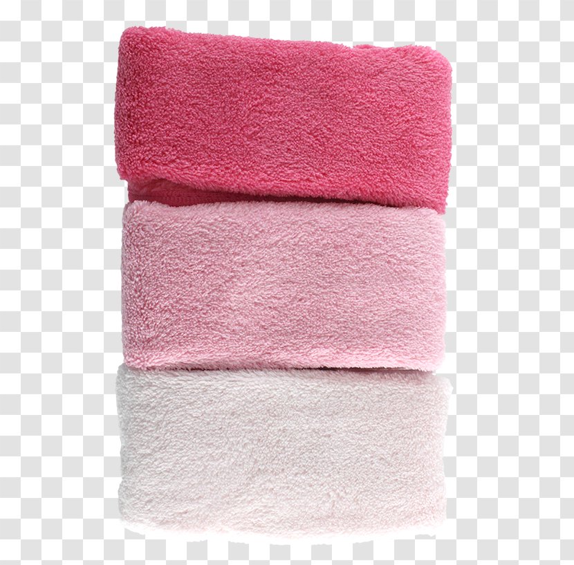 Towel Pink M RTV Wool - Sea Sponge Transparent PNG