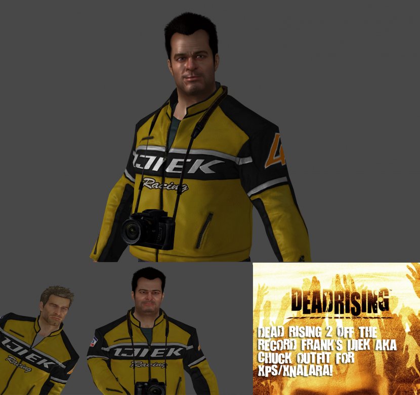 Dead Rising 2: Off The Record 3 Frank West - Personal Protective Equipment Transparent PNG