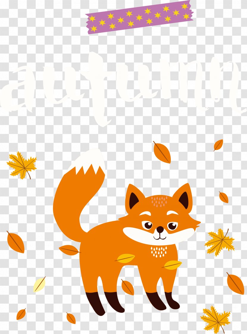 Autumn Fox - Whiskers - Little Foxes In Transparent PNG