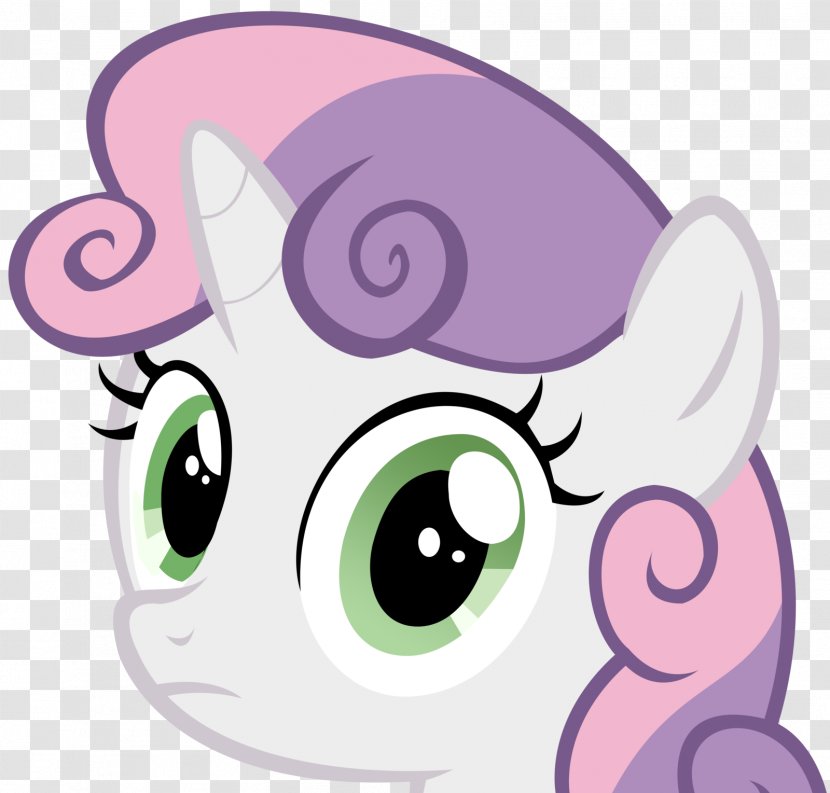 Sweetie Belle Apple Bloom DeviantArt YouTube - Heart - Unicorn Face Transparent PNG