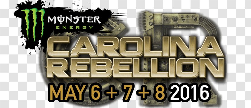 Logo Santa Pod Raceway Monster Energy Brand Font - Carolina Rebellion Transparent PNG