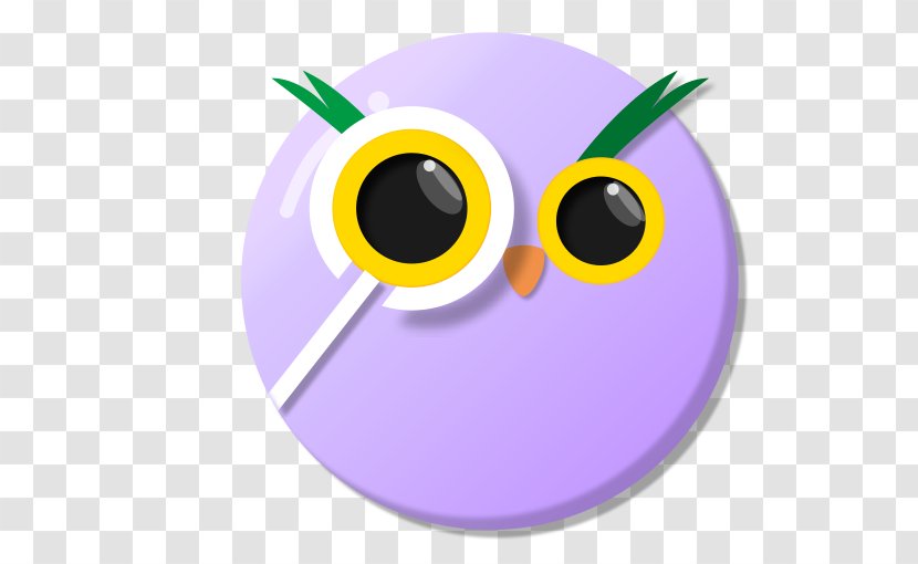 Owl Download Cartoon Icon - Android - Magnifier Transparent PNG