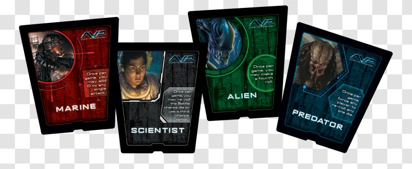 Predator Alien Yahtzee Board Game - Advertising - Predators Vs Transparent PNG