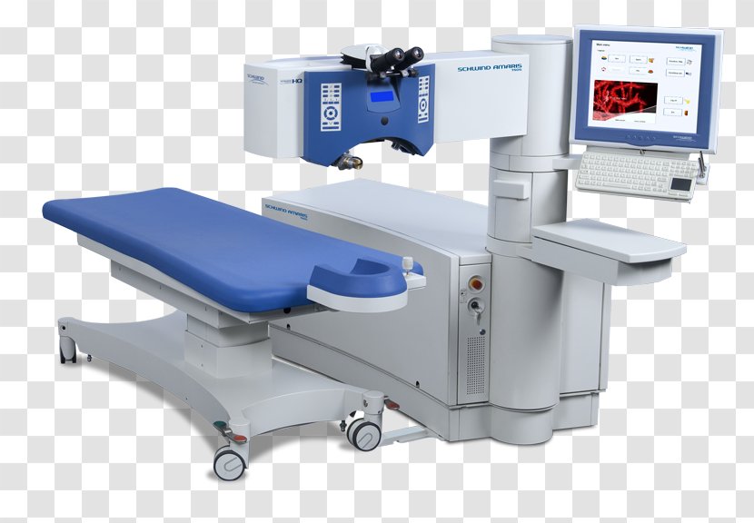 Excimer Laser LASIK Surgery Ophthalmology - Medical Equipment - Eye Transparent PNG