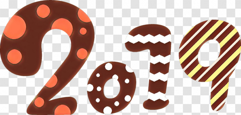 Font Chocolate Letter Pattern Number Food Transparent PNG