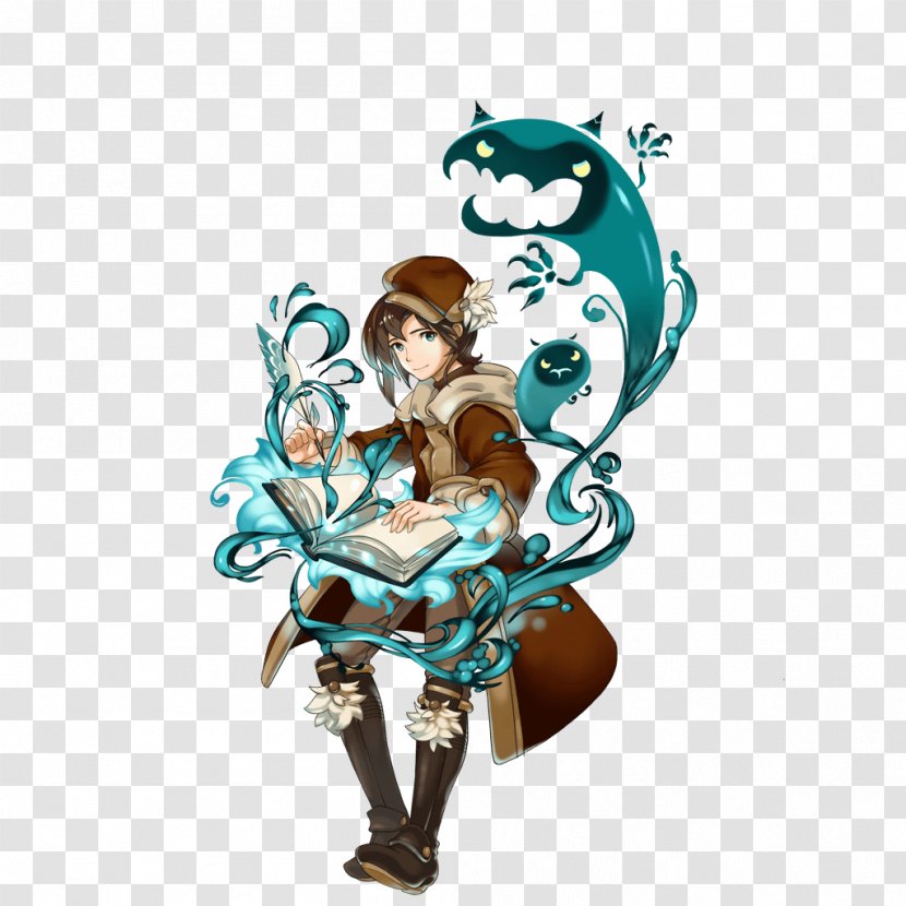 Cartoon Legendary Creature Turquoise - Mythical - BDO Transparent PNG