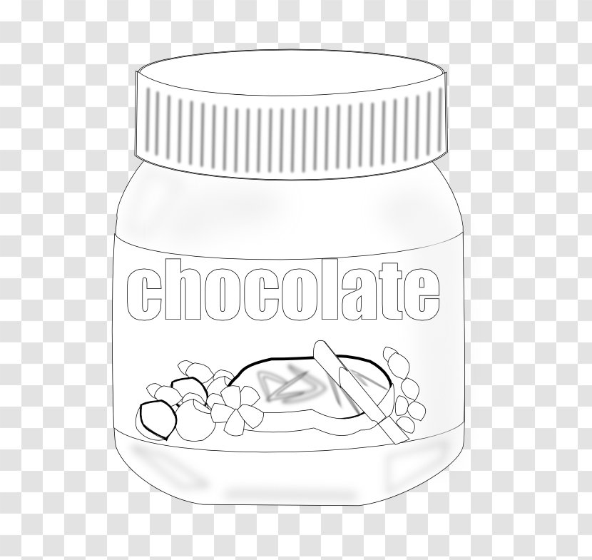 Peanut Butter And Jelly Sandwich Nutella Chocolate Spread Coloring Book Clip Art - Cliparts Transparent PNG
