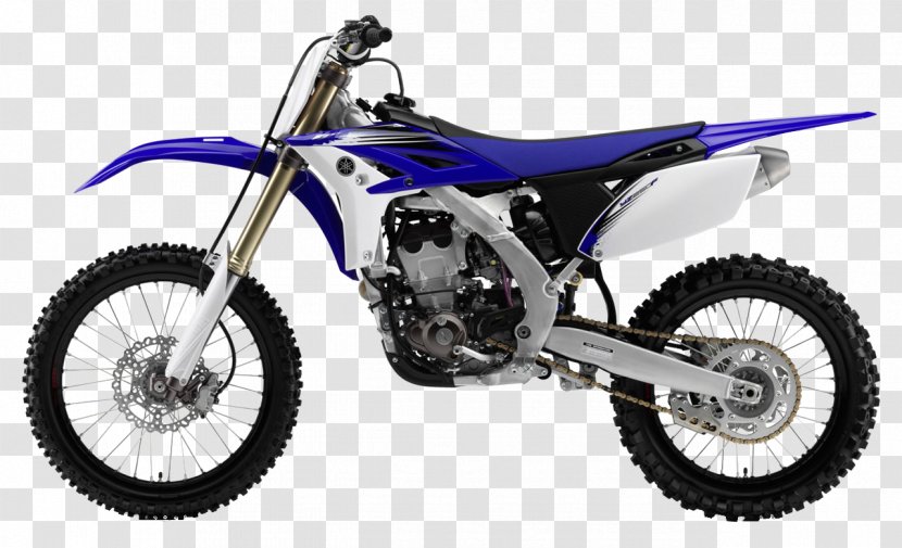 Yamaha YZ250F Motor Company Motorcycle YZ125 - Motocross Transparent PNG