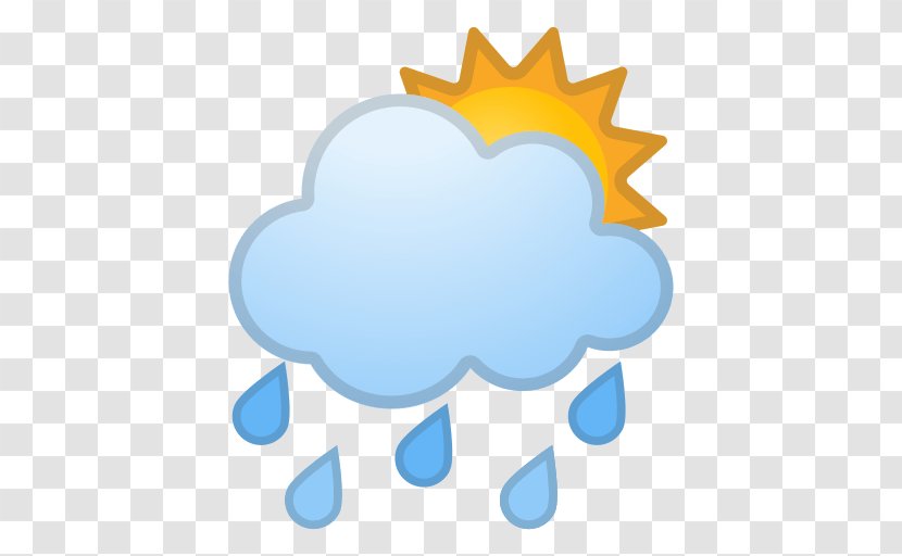 Clip Art Rain Cloud - Blue Transparent PNG