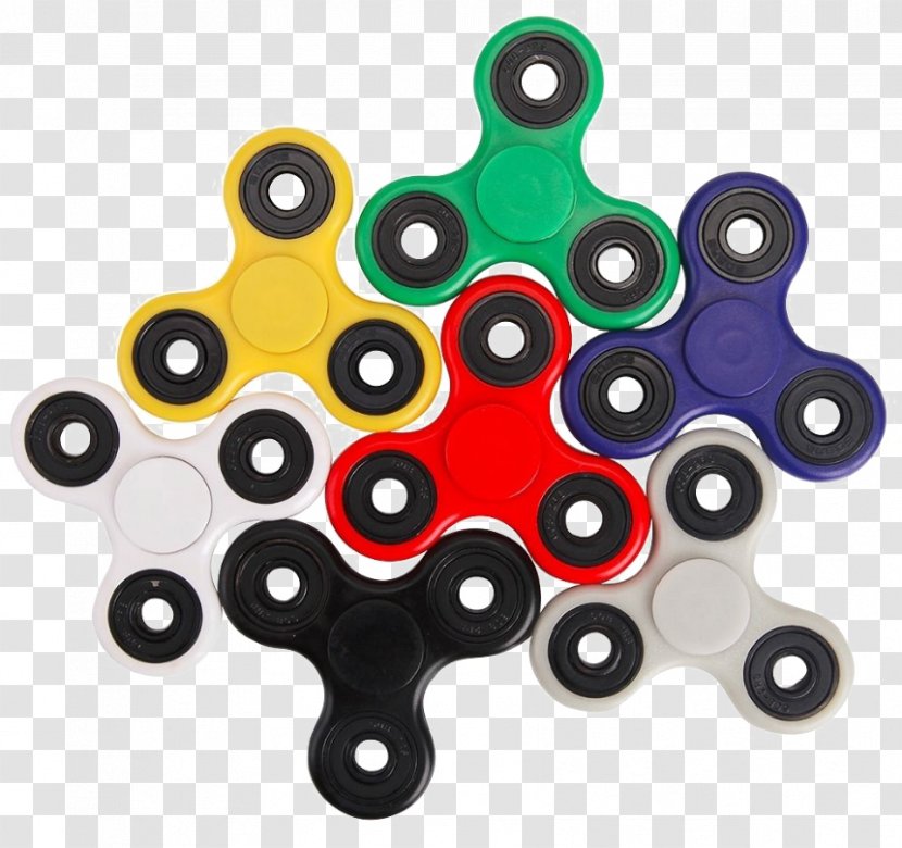 Fidget Spinner Fidgeting Toy Cube Color - Hardware Accessory Transparent PNG