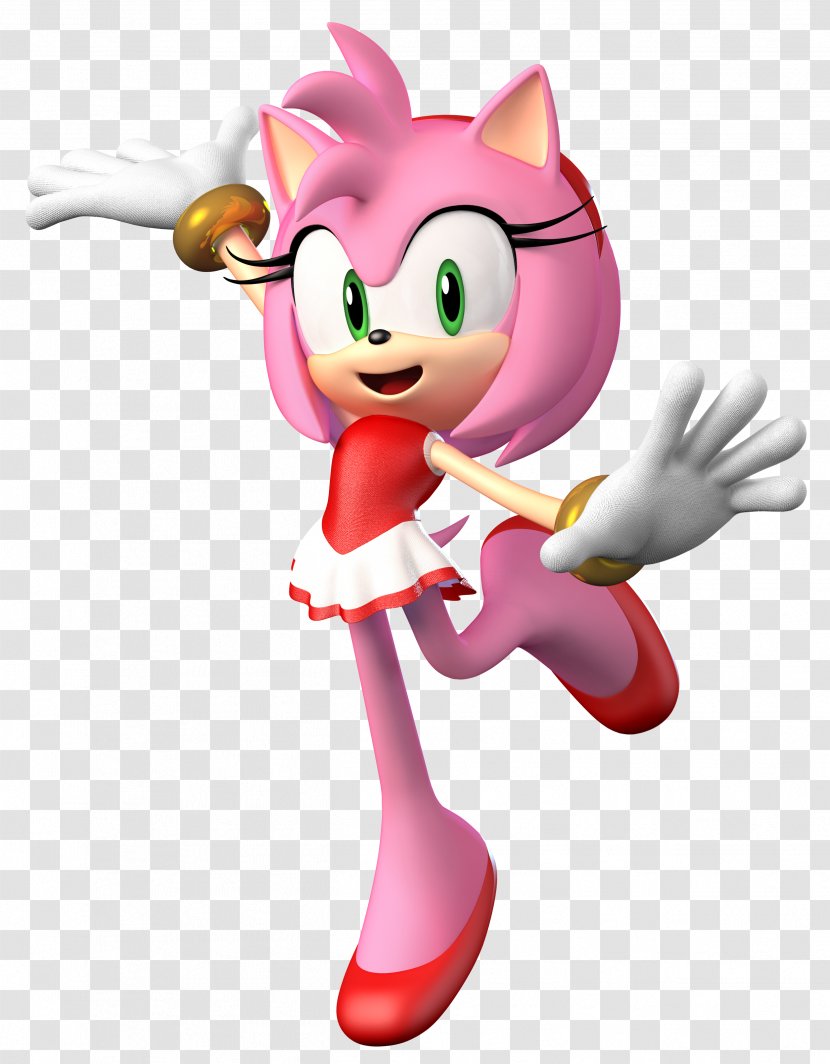 Mario & Sonic At The Olympic Games London 2012 Winter Amy Rose Hedgehog - Flower - Rio Transparent PNG