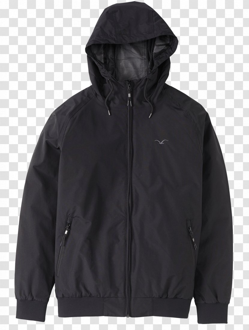 Hoodie The North Face Shell Jacket Raincoat - Sleeve Transparent PNG