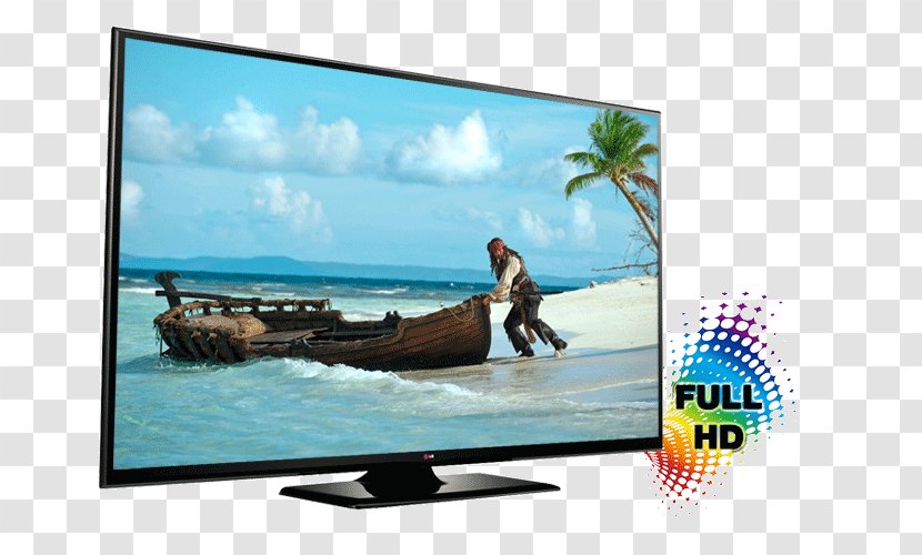 Jack Sparrow Hector Barbossa Pirates Of The Caribbean Black Pearl Film - Technology - Hd Lcd Tv Transparent PNG