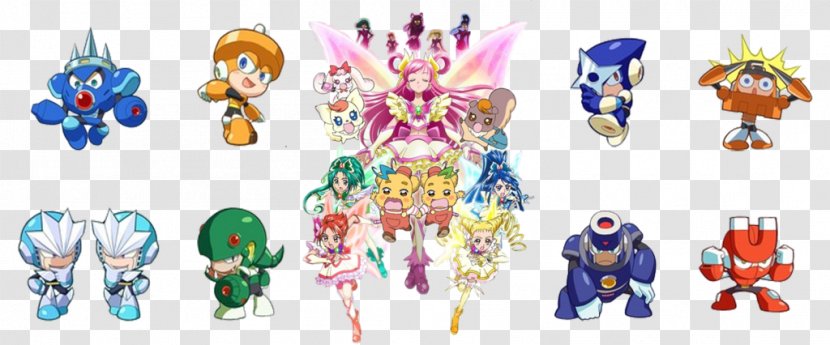 Mega Man 3 5 Pretty Cure - Tree - 10 Transparent PNG