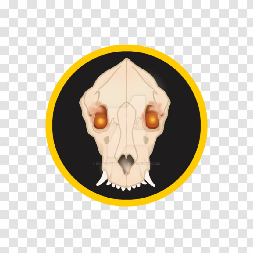 Skull - Snout - Yellow Transparent PNG