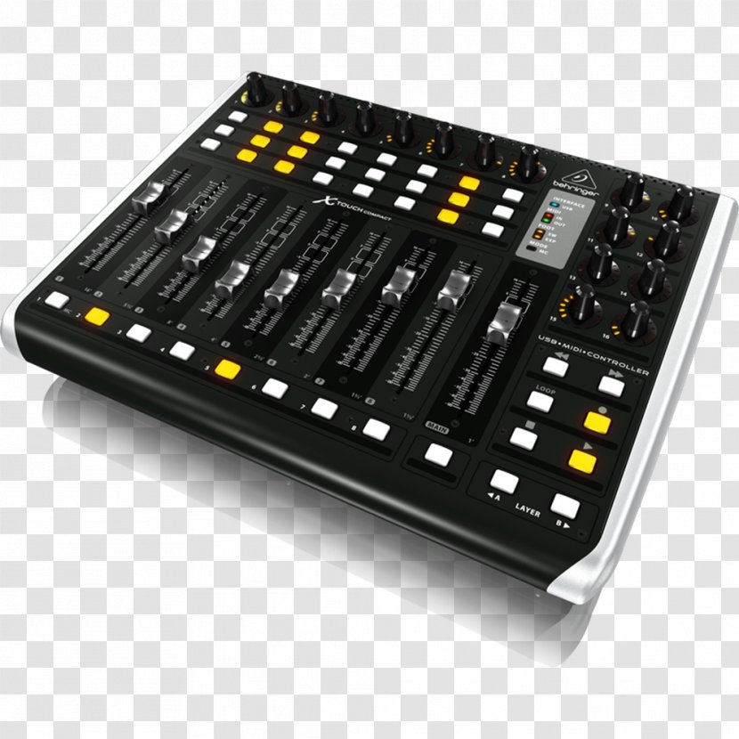 Behringer X-Touch Compact MIDI Controllers - Heart - USB Transparent PNG
