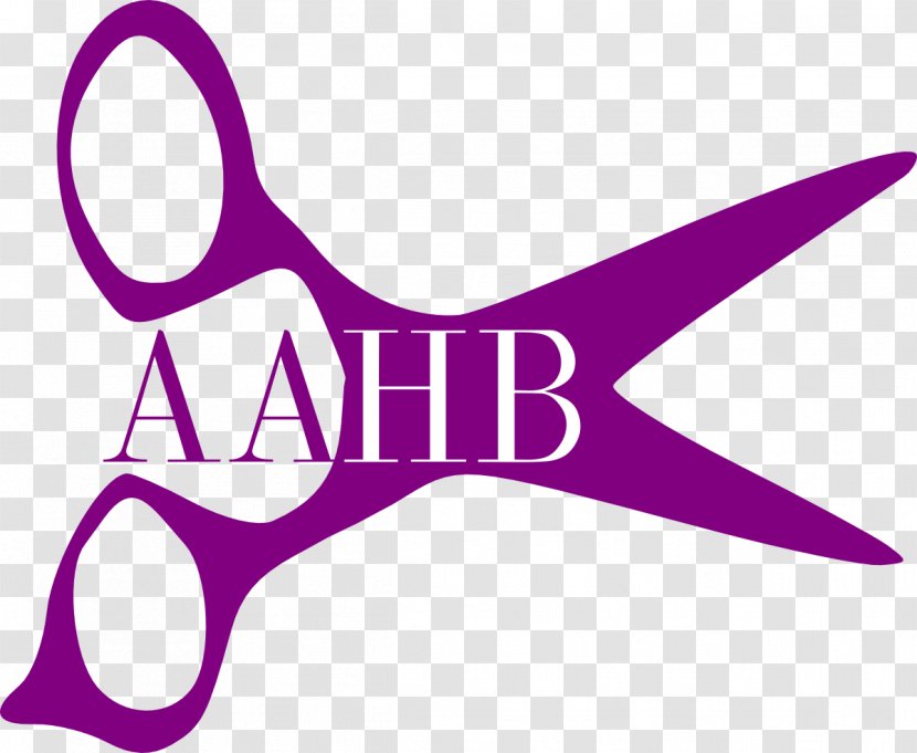 Clip Art Scissors Product Design Purple Line - Hair Logo Ideas Transparent PNG