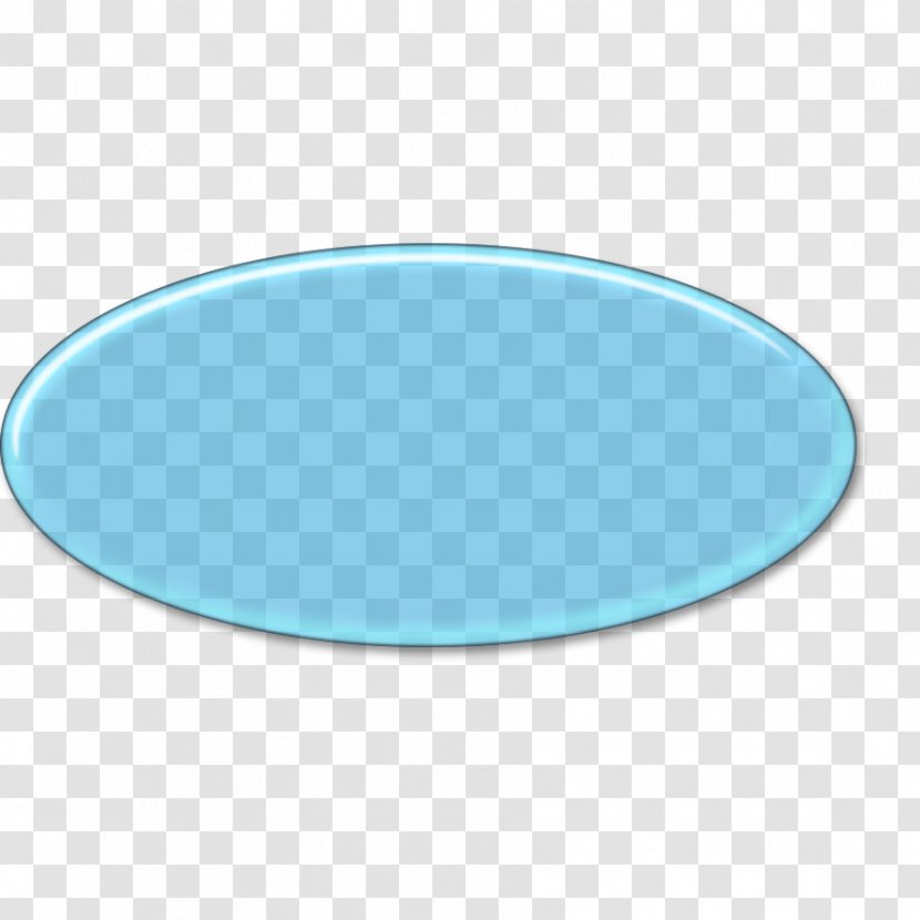 Turquoise Oval - Rectangle - Design Transparent PNG
