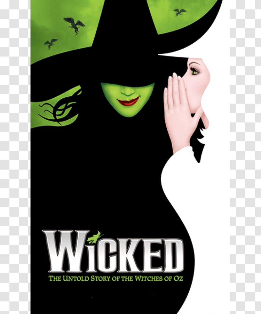 New York City Broadway Wicked Witch Of The East Musical Theatre - Tree - Cliparts Transparent PNG