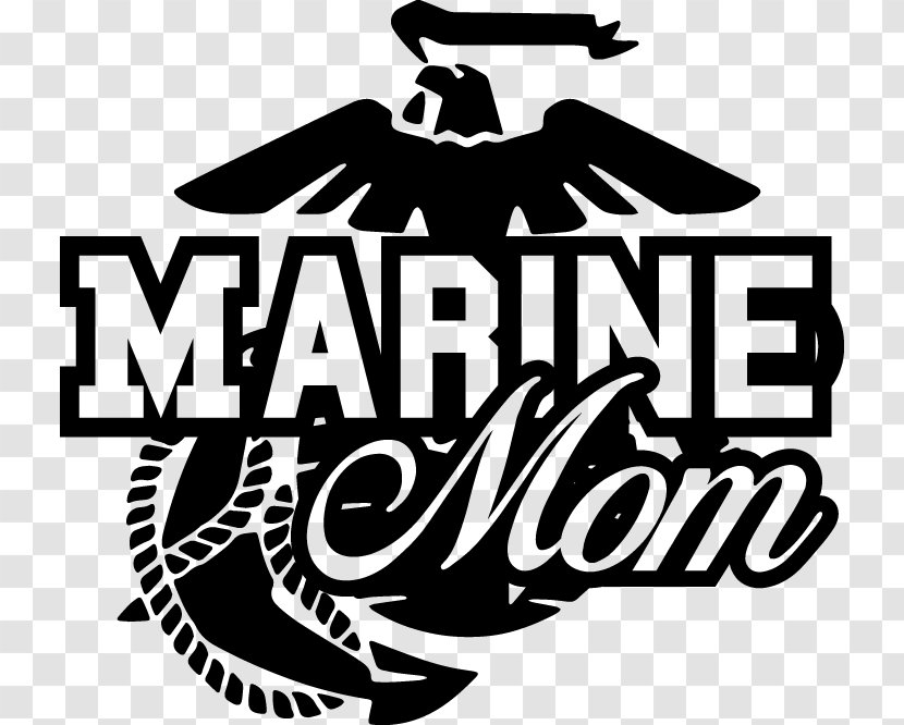 T-shirt Marines United States Marine Corps Military - Black And White Transparent PNG