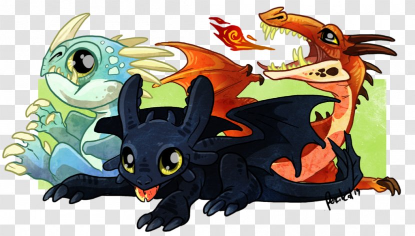 How To Train Your Dragon Infant Toothless Clip Art - Organism - Baby Dragons Transparent PNG