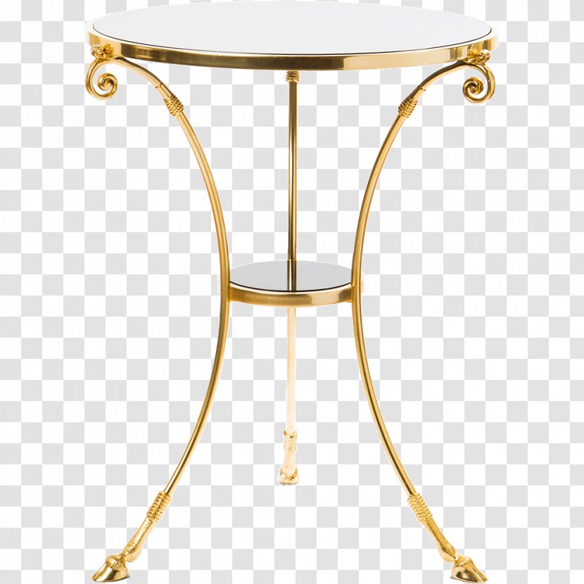 01504 - Brass - Side Table Transparent PNG