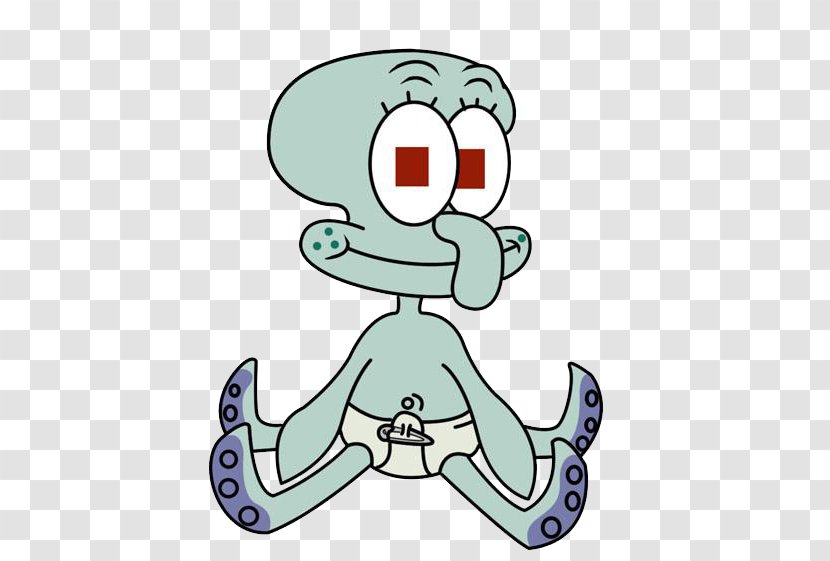 Squidward Tentacles Drawing Plankton And Karen Infant Mr. Krabs - Heart - Cartoon Transparent PNG