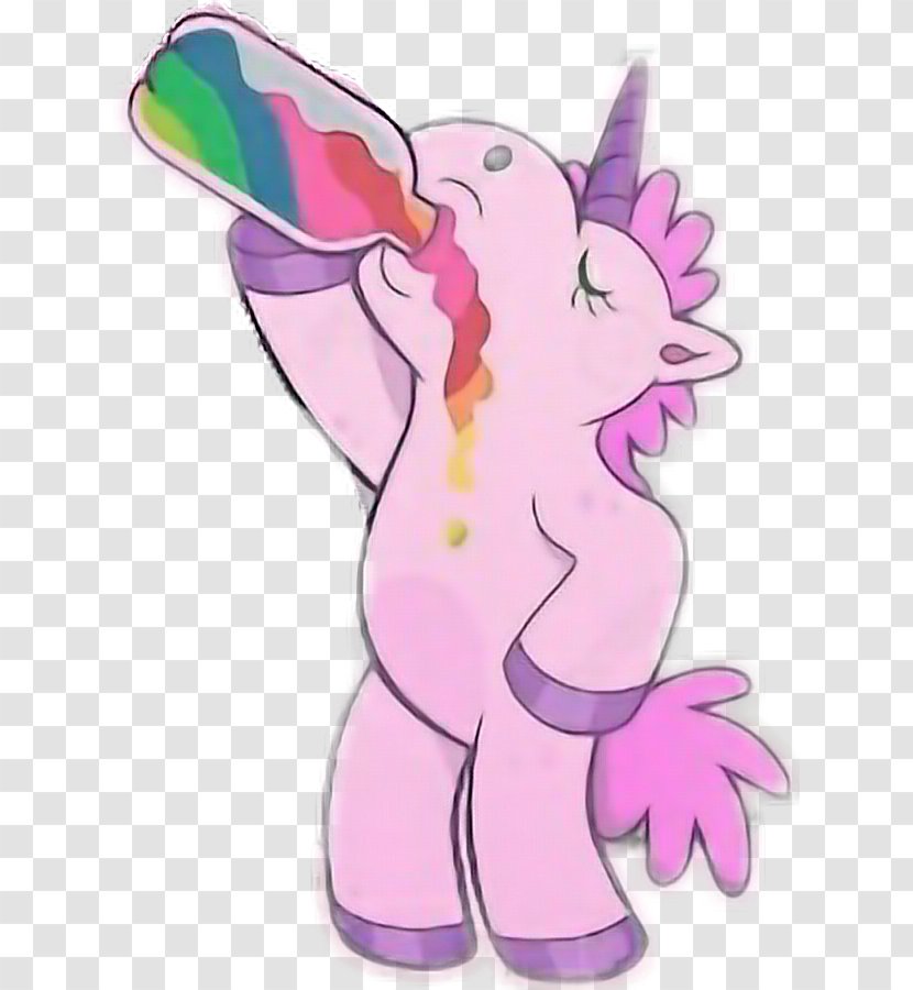 Unicorn Frappuccino Drawing Mythology - Heart Transparent PNG