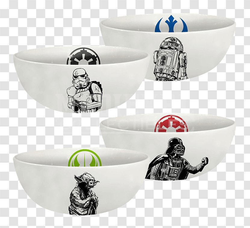 Bowl Anakin Skywalker Stormtrooper Star Wars - Plate - Porcelain Transparent PNG