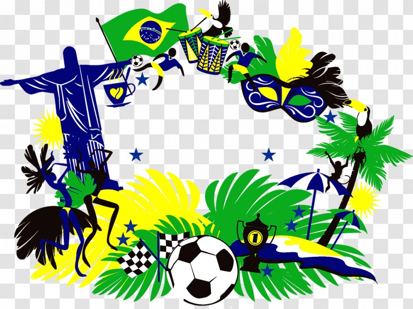Brazil 2014 FIFA World Cup Stock Illustration - Volleyball - Rio Border Olympics Transparent PNG