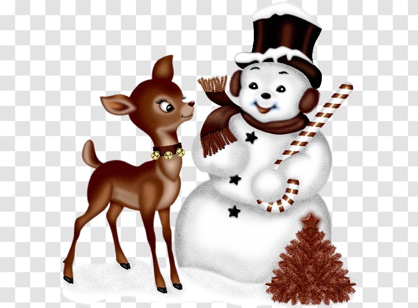 Dog Breed Snowman Christmas Ornament - Snow Transparent PNG