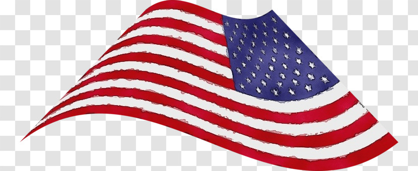Headgear Flag Of The United States Hat Costume Line Transparent PNG