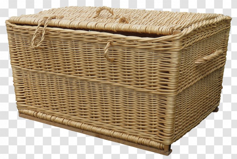 Hamper Wicker Laundry Kitchen Furniture - Bedroom Transparent PNG