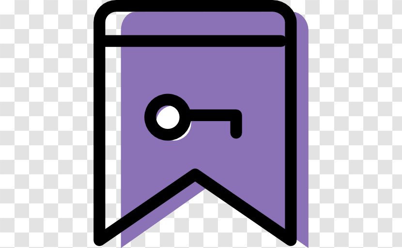 Bookmark Clip Art Favicon - Violet - Computer Transparent PNG