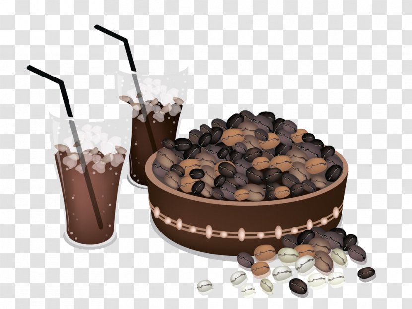 Iced Coffee Kopi Luwak Bean Brewing - Mugs And Beans Picture Transparent PNG