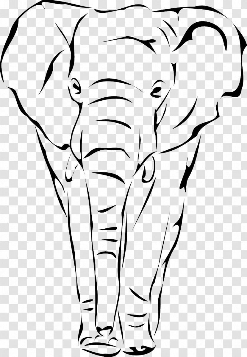 African Elephant Elephantidae Drawing Indian Clip Art - Human Behavior - Слон Transparent PNG