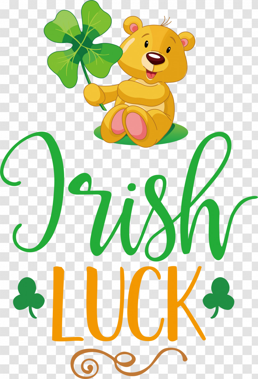 Irish Luck Saint Patrick Patricks Day Transparent PNG