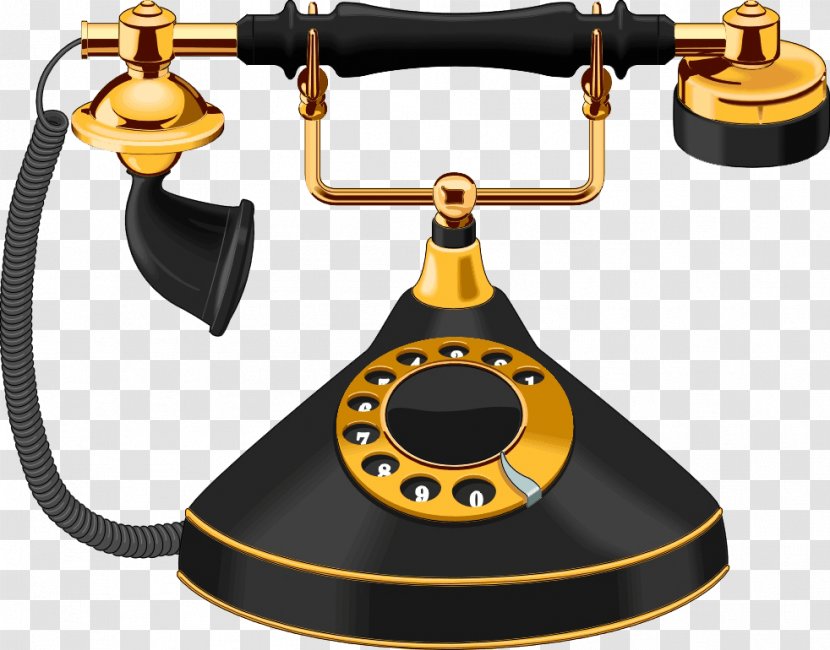 Candlestick Telephone Rotary Dial Clip Art - Tone - Communication Transparent PNG