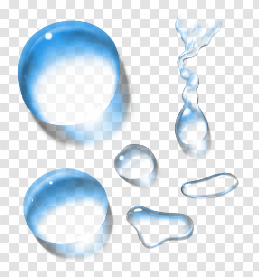 Drop Water - Flower Transparent PNG