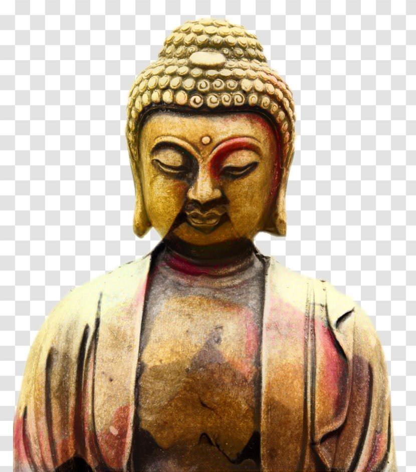 Gautama Buddha Mahabodhi Temple Golden Buddhism Statue - Facial Hair - Carving Transparent PNG