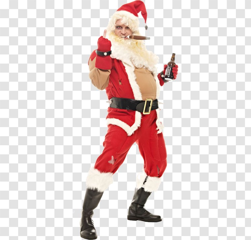Santa Claus Costume Party Suit Halloween - Billy Bob Thornton Transparent PNG
