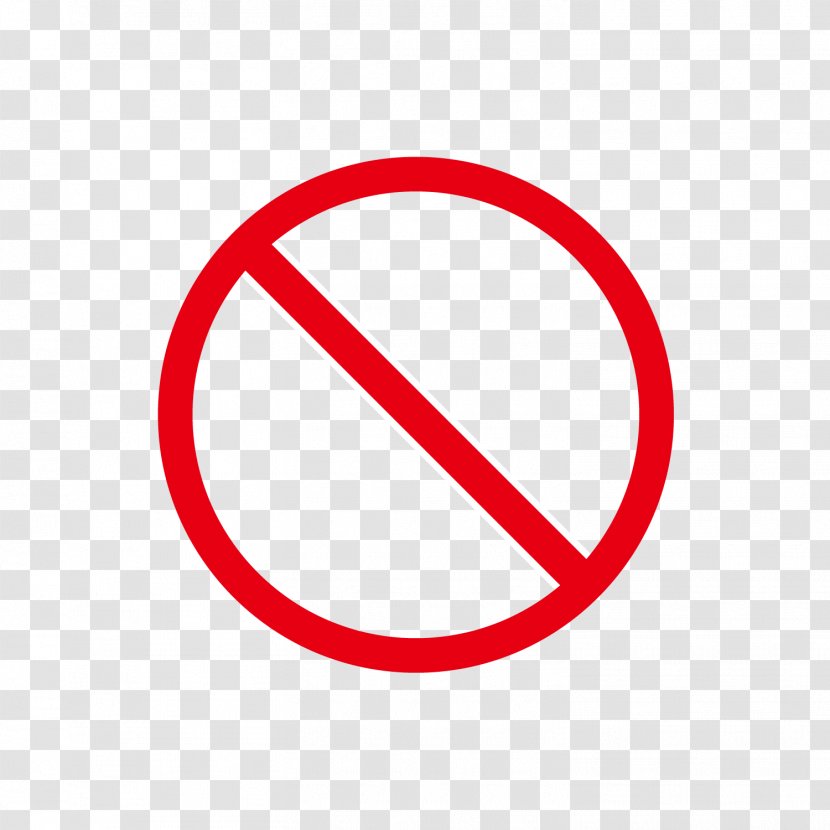 No Symbol Royalty-free Sign - Area Transparent PNG