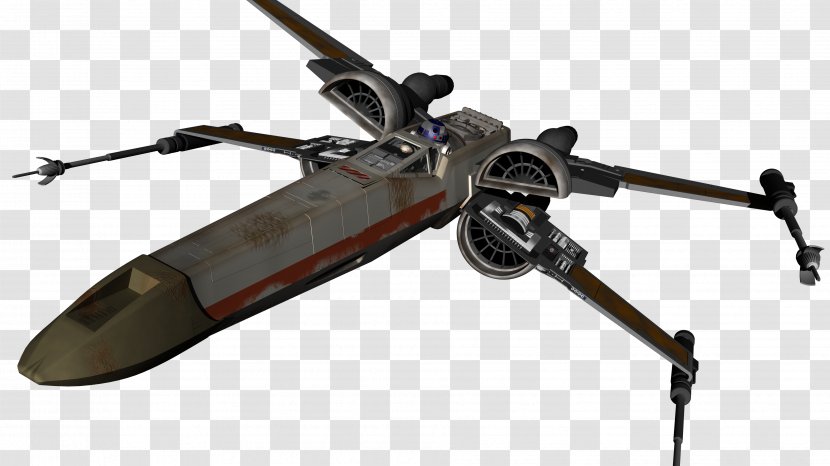 X-wing Starfighter Currency Converter Helicopter Rotor Digital Art - Deviantart Transparent PNG