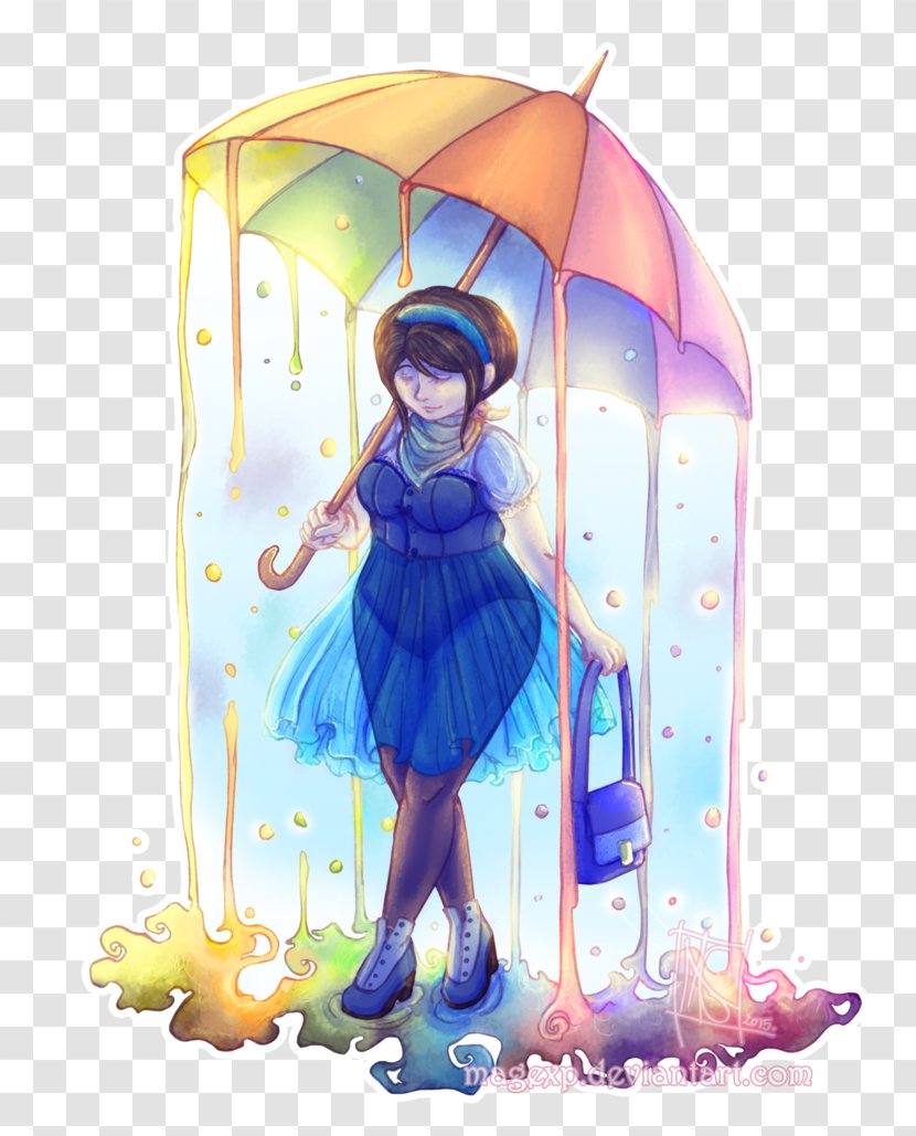 Fairy Animated Cartoon - Watercolor Transparent PNG