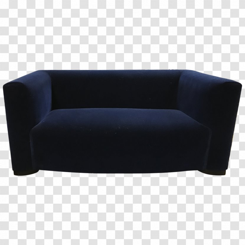 Loveseat Slipcover Cobalt Blue Angle - Purple Transparent PNG