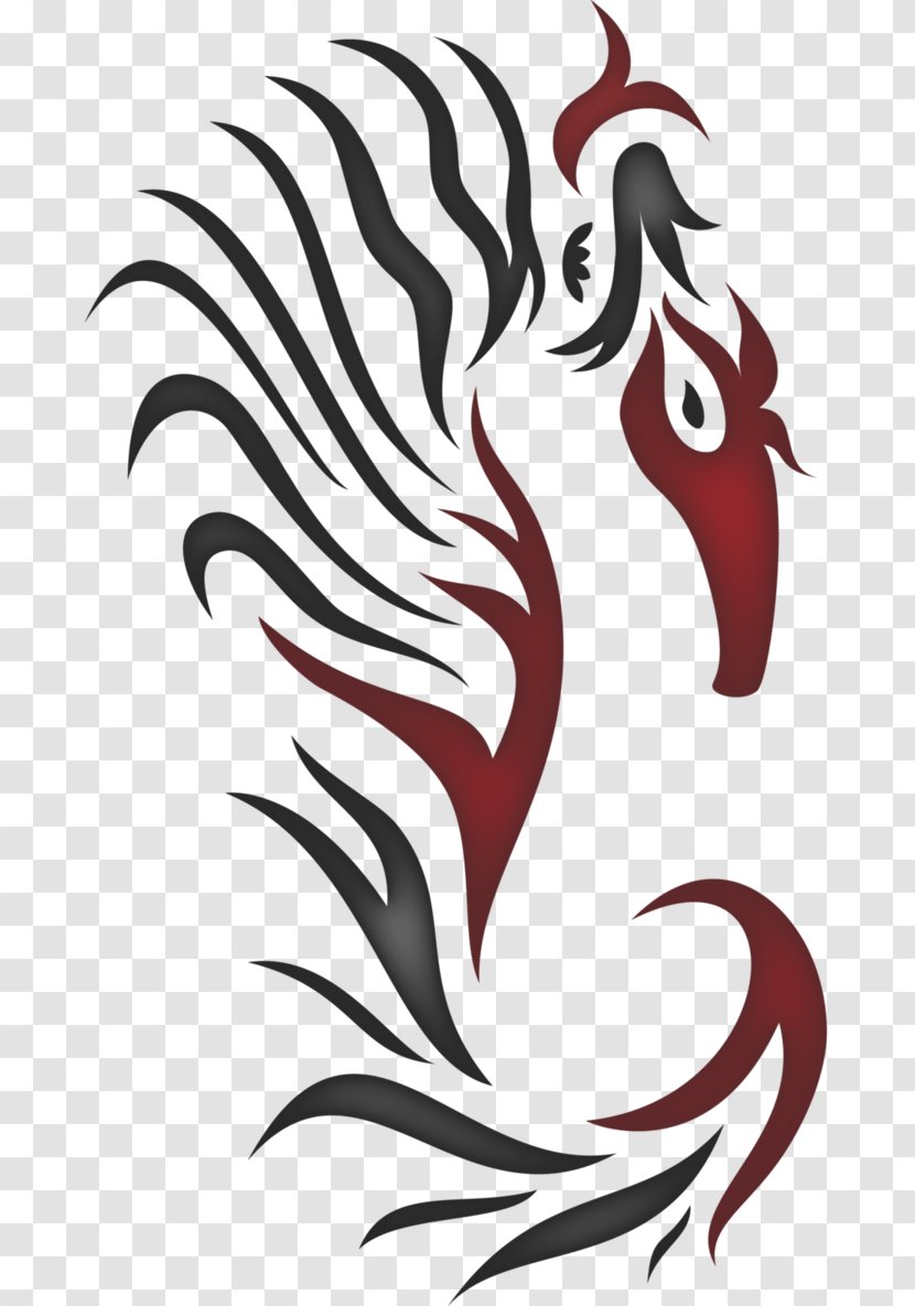 Seahorse Tattoo Ink Rooster Design Transparent PNG