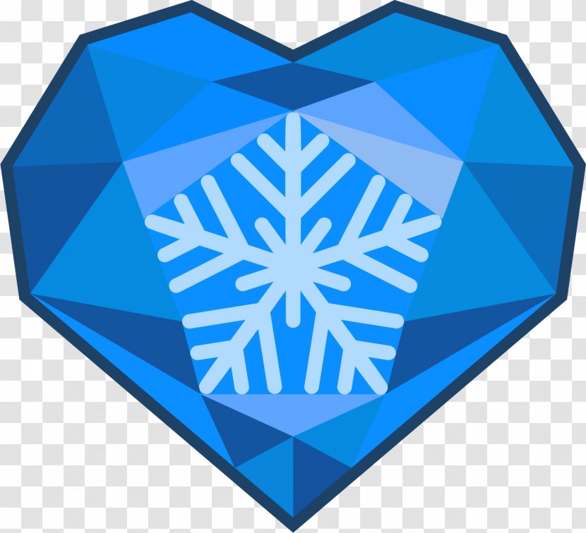 Snowflake Crystal Cutie Mark Crusaders - Blue Transparent PNG