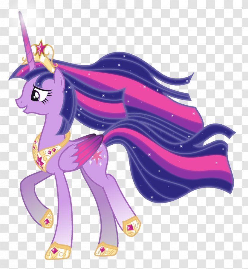 Pony Twilight Sparkle Winged Unicorn Cartoon DeviantArt - Horn - Mane Transparent PNG